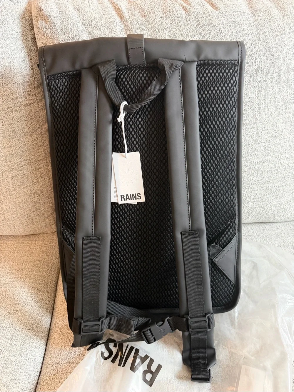 Rains nwt rolltop